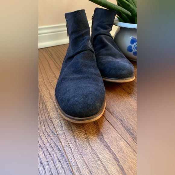 B2 blue suede boots size EU43 - Picture 7 of 16
